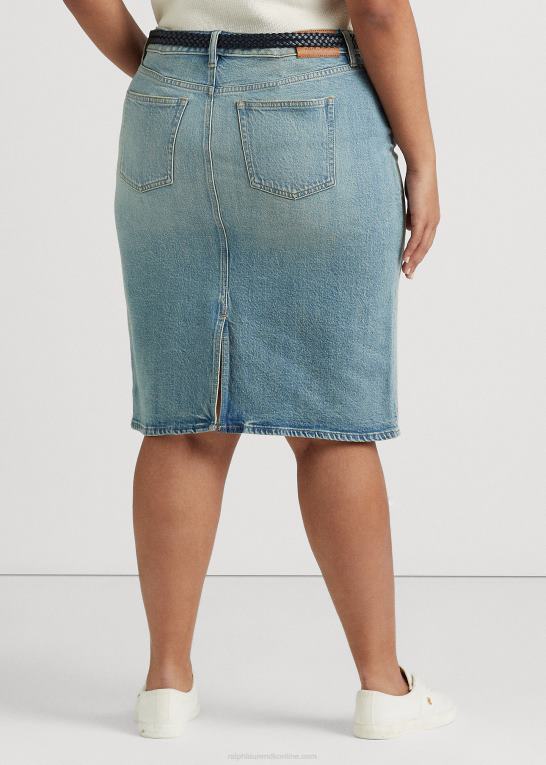 salt creek vask Kvinder Ralph Lauren denim nederdel Z426B4650