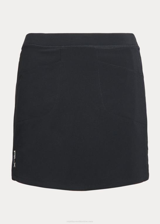 sort Kvinder Ralph Lauren perforeret stretch skort Z426B3693