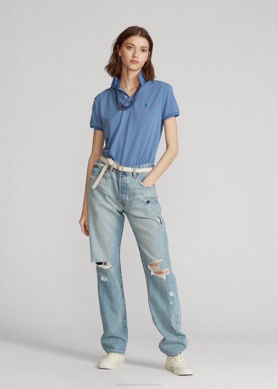Nimes blå Kvinder Ralph Lauren jordpoloen Z426B3325
