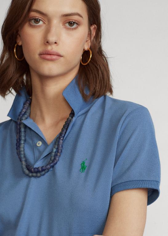 Nimes blå Kvinder Ralph Lauren jordpoloen Z426B3325