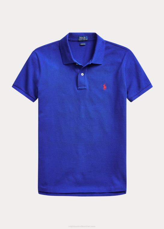 arv royal Kvinder Ralph Lauren klassisk pasform mesh poloshirt Z426B9235