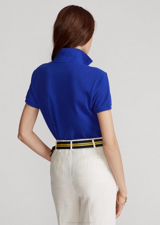 arv royal Kvinder Ralph Lauren klassisk pasform mesh poloshirt Z426B9235