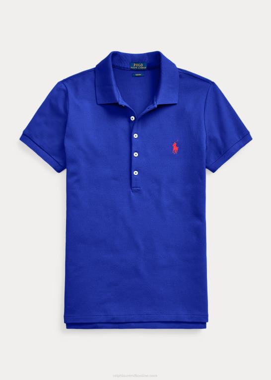 arv royal Kvinder Ralph Lauren slim fit stretch poloshirt Z426B3267