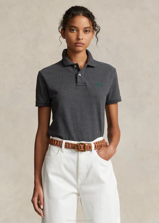 barlerlyng Kvinder Ralph Lauren klassisk pasform mesh poloshirt Z426B9240