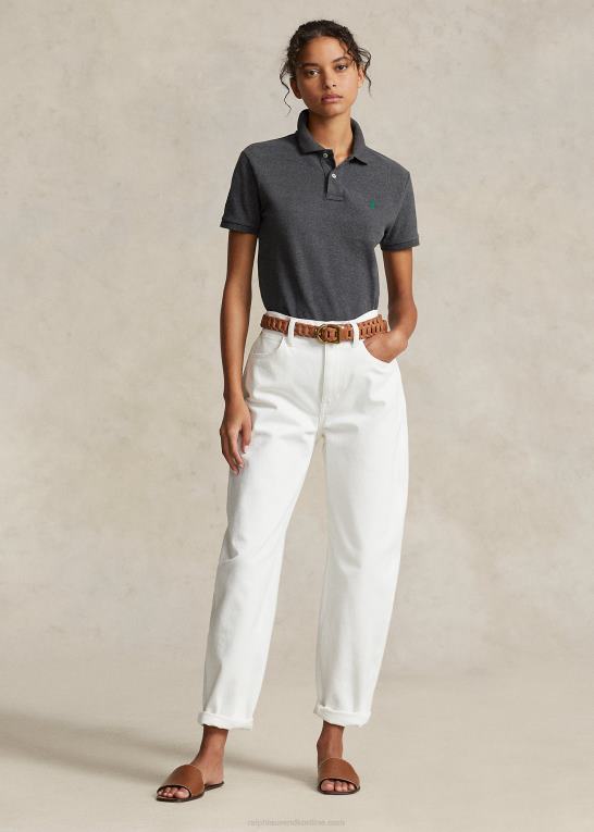 barlerlyng Kvinder Ralph Lauren klassisk pasform mesh poloshirt Z426B9240