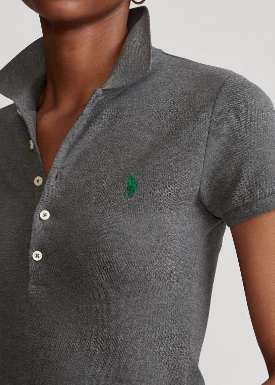 barlerlyng Kvinder Ralph Lauren slim fit stretch poloshirt Z426B3272