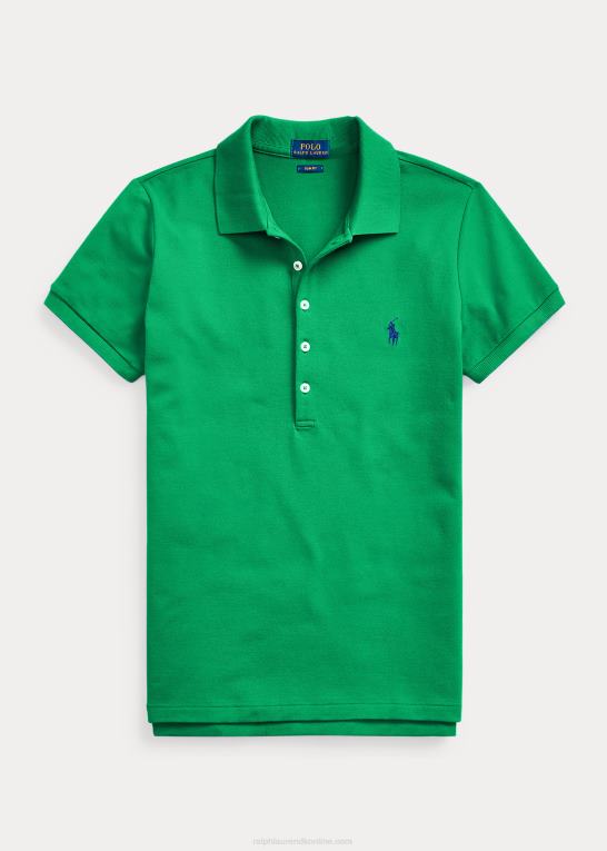 billard Kvinder Ralph Lauren slim fit stretch poloshirt Z426B3256