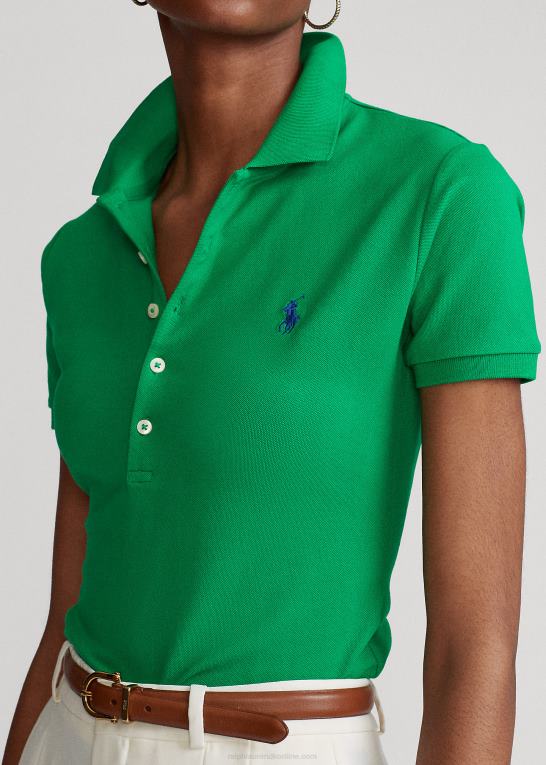 billard Kvinder Ralph Lauren slim fit stretch poloshirt Z426B3256
