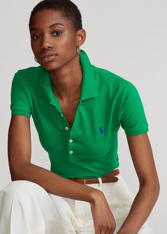 billard Kvinder Ralph Lauren slim fit stretch poloshirt Z426B3256