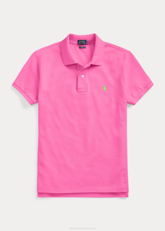 dalia pink Kvinder Ralph Lauren klassisk pasform mesh poloshirt Z426B9214