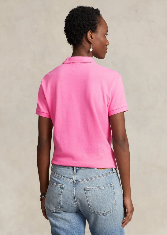 dalia pink Kvinder Ralph Lauren klassisk pasform mesh poloshirt Z426B9214