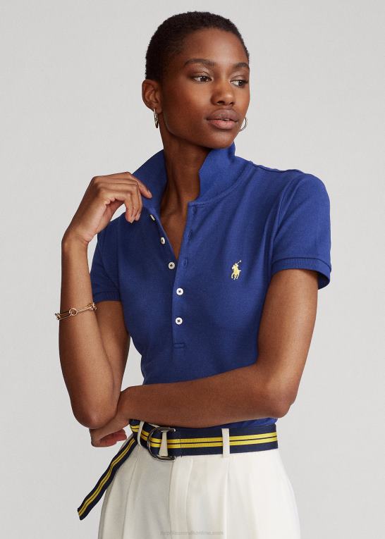 falde kongelig Kvinder Ralph Lauren slim fit stretch poloshirt Z426B3266