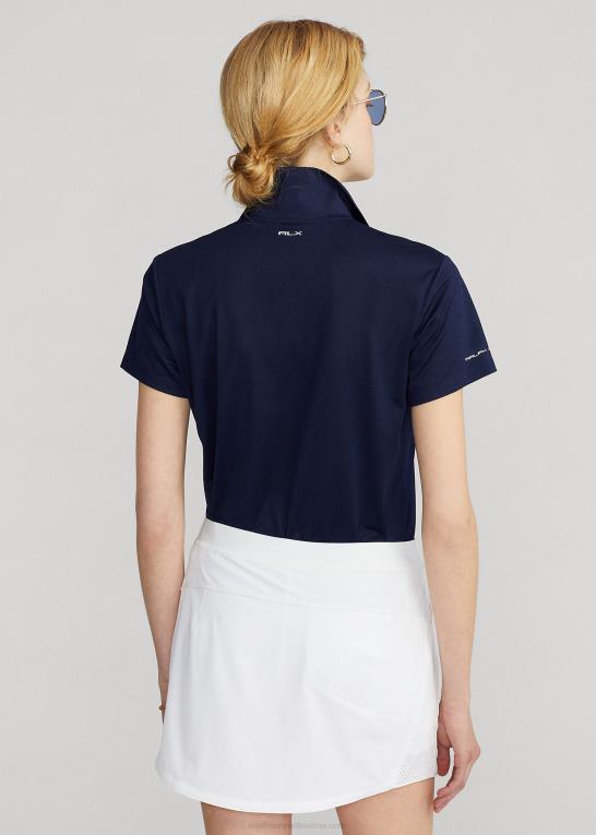 flåde Kvinder Ralph Lauren klassisk pasform pique poloshirt Z426B3751