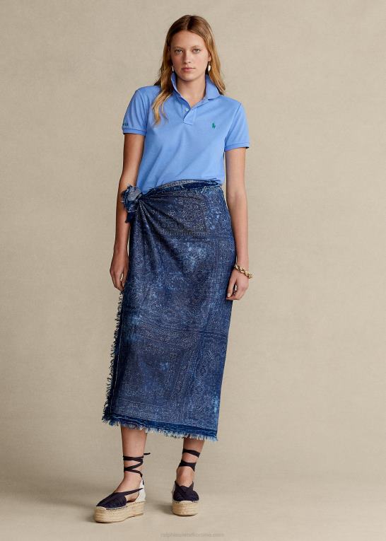 havneø blå Kvinder Ralph Lauren jordpoloen Z426B3324