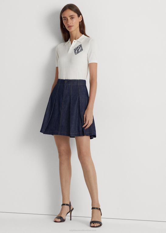 hvid Kvinder Ralph Lauren jersey poloshirt Z426B4884