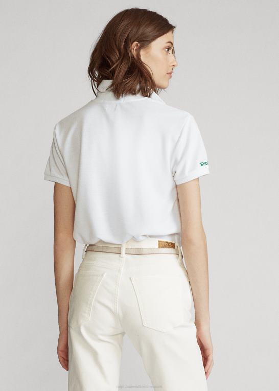 keramisk hvid Kvinder Ralph Lauren jordpoloen Z426B3333