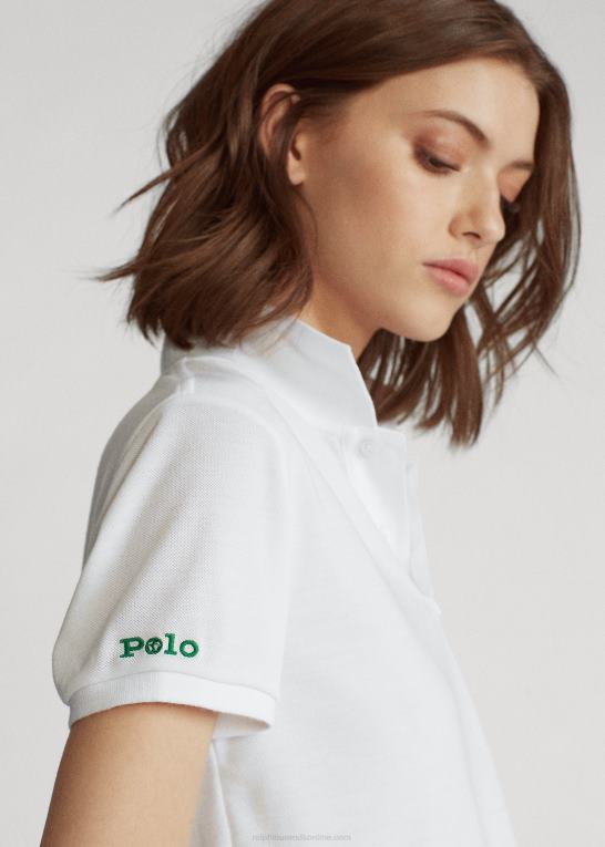 keramisk hvid Kvinder Ralph Lauren jordpoloen Z426B3333