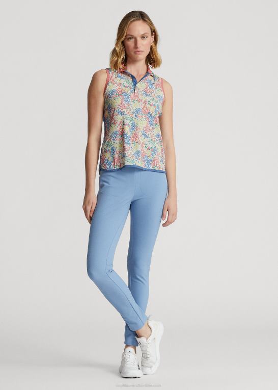 key west kronblade Kvinder Ralph Lauren skræddersyet pasform ærmeløs poloshirt Z426B3739