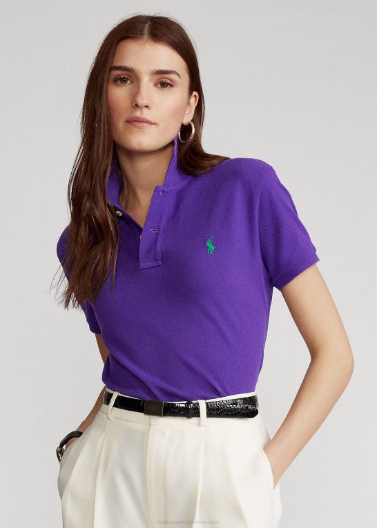 lilla hytte Kvinder Ralph Lauren klassisk pasform mesh poloshirt Z426B9238