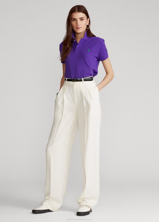 lilla hytte Kvinder Ralph Lauren klassisk pasform mesh poloshirt Z426B9238