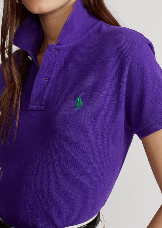 lilla hytte Kvinder Ralph Lauren klassisk pasform mesh poloshirt Z426B9238