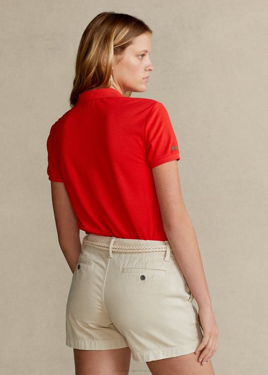 lys hibiscus Kvinder Ralph Lauren jordpoloen Z426B3332