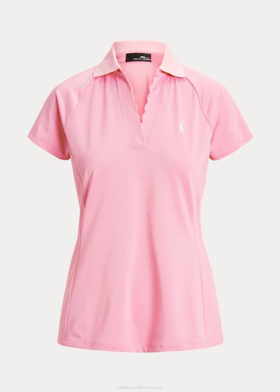 lyserød flamingo Kvinder Ralph Lauren skræddersyet pasform pique poloshirt Z426B9391