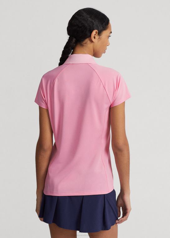 lyserød flamingo Kvinder Ralph Lauren skræddersyet pasform pique poloshirt Z426B9391