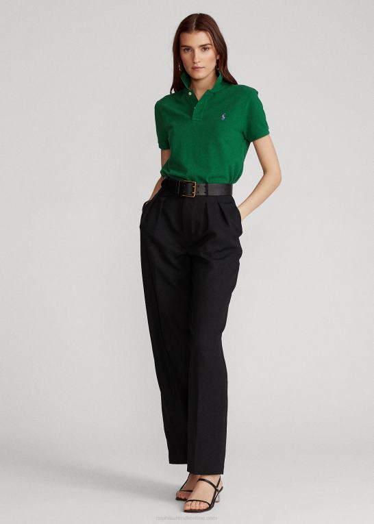 ny skov Kvinder Ralph Lauren klassisk pasform mesh poloshirt Z426B9226