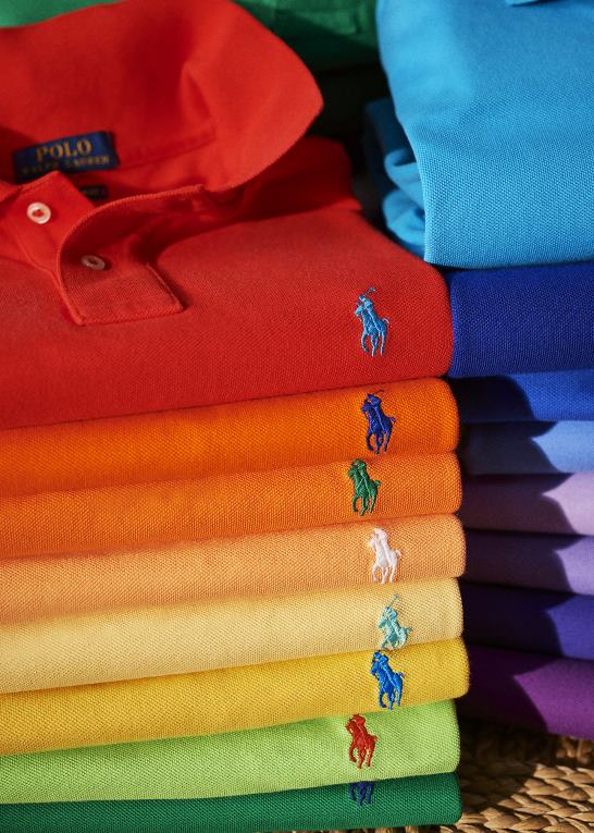 paloma lilla Kvinder Ralph Lauren klassisk pasform mesh poloshirt Z426B9237