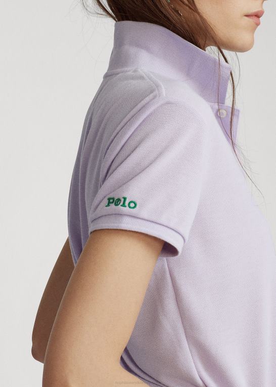 pastel violet Kvinder Ralph Lauren jordpoloen Z426B3327