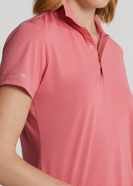 Ørkenrose Kvinder Ralph Lauren pique poloshirt Z426B3707