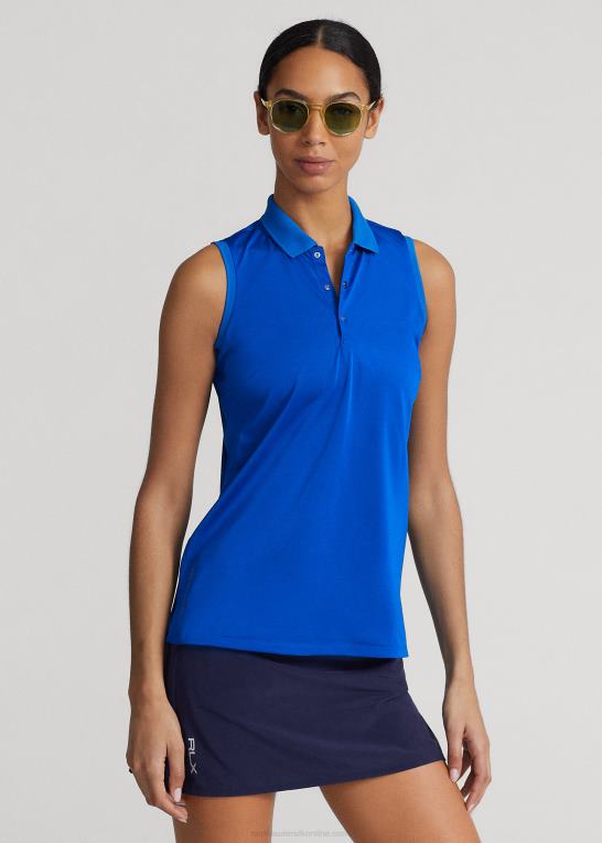 spa royal Kvinder Ralph Lauren pique ærmeløs poloshirt Z426B3698