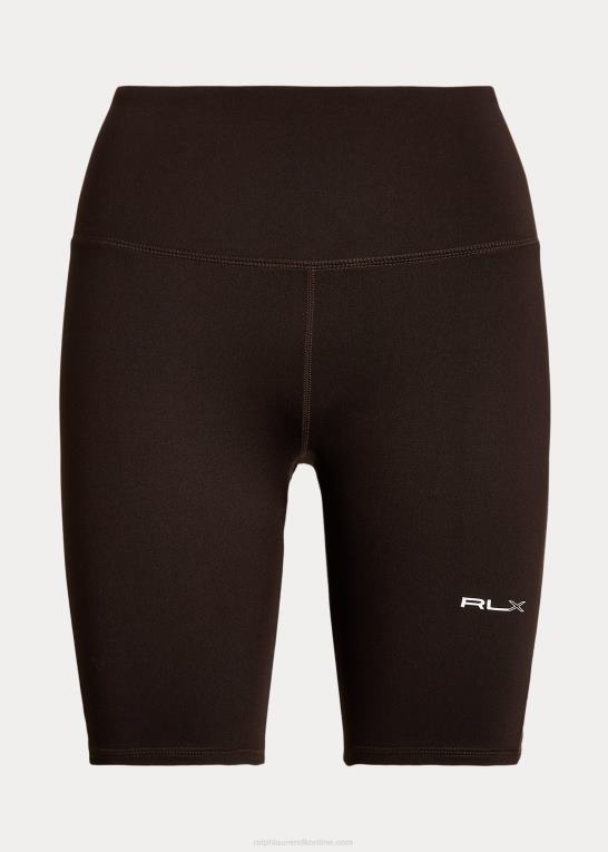 antik brun Kvinder Ralph Lauren jersey cykel kort Z426B3039