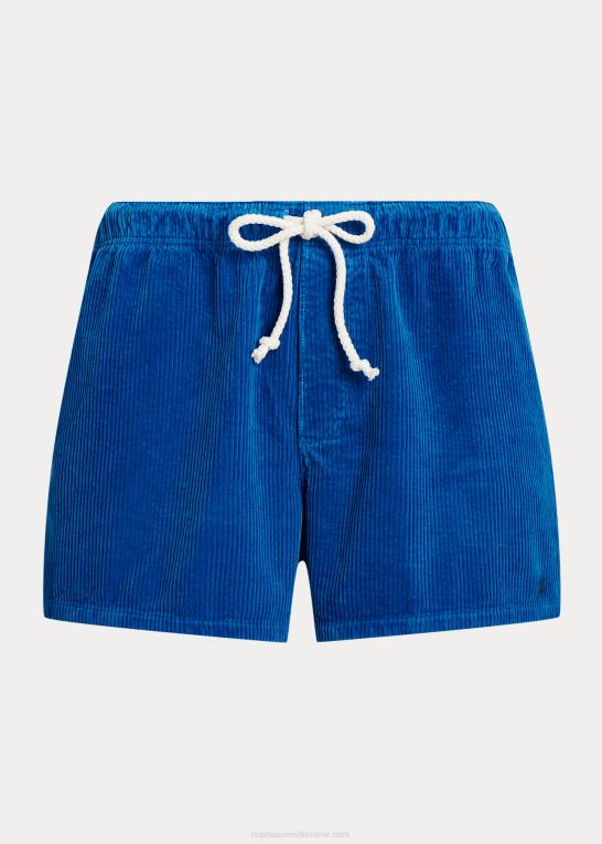 blå Kvinder Ralph Lauren polo prepster fløjlsbukser Z426B2987