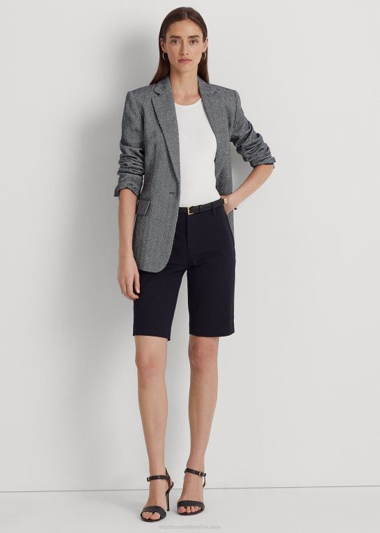 flåde Kvinder Ralph Lauren bi-stretch twill kort Z426B3832