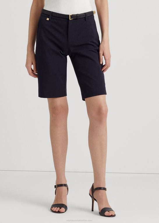 flåde Kvinder Ralph Lauren bi-stretch twill kort Z426B3832
