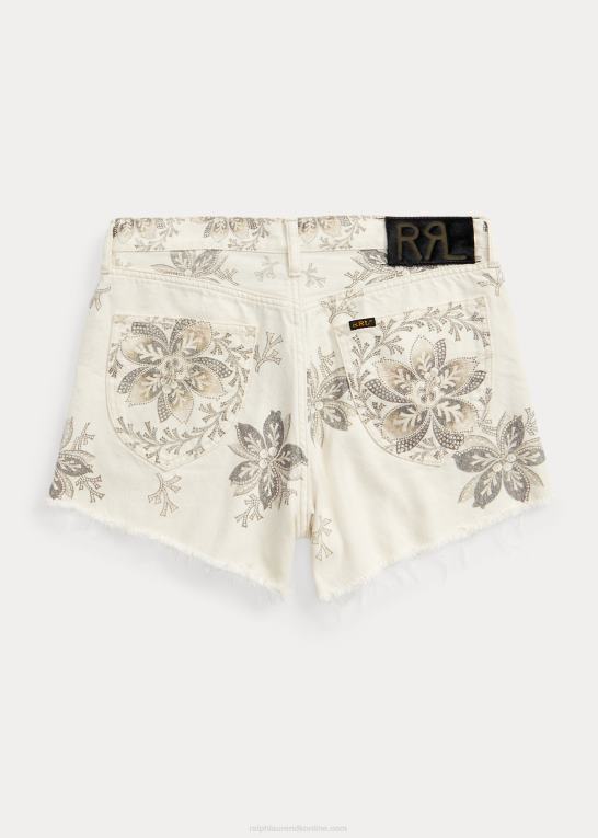 frøet naturlig denim Kvinder Ralph Lauren boy fit seedet naturlig denim short Z426B3616