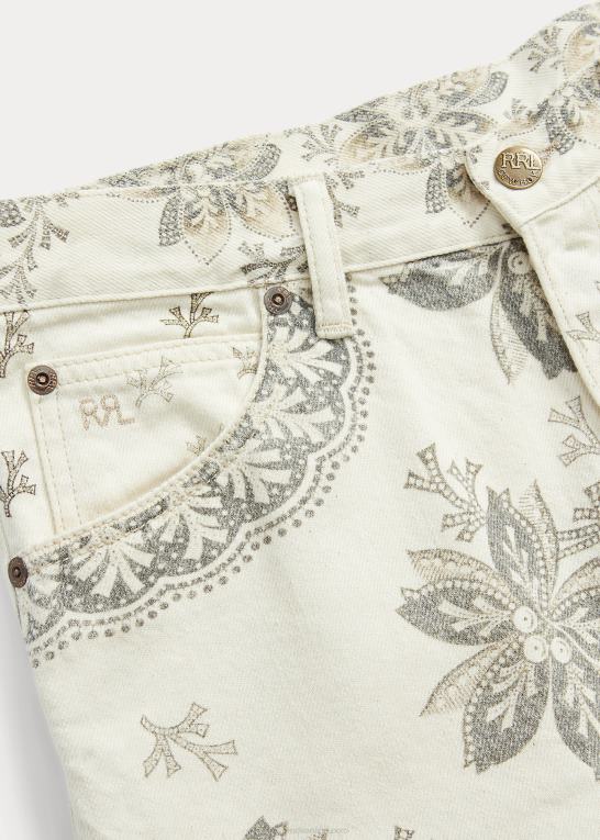 frøet naturlig denim Kvinder Ralph Lauren boy fit seedet naturlig denim short Z426B3616