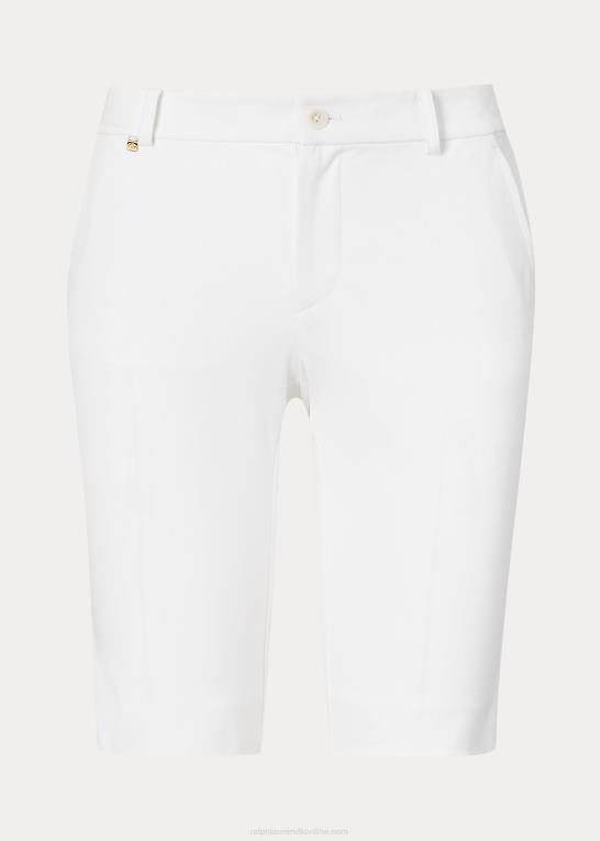 hvid Kvinder Ralph Lauren bi-stretch twill kort Z426B3831