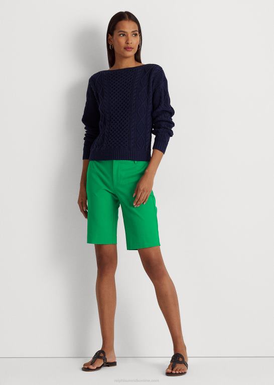 palmeblad Kvinder Ralph Lauren bi-stretch twill kort Z426B3834