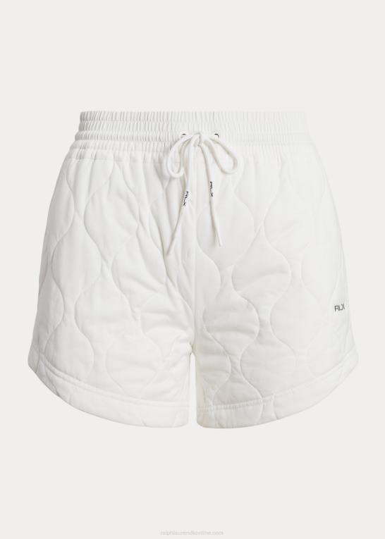 papir hvidt Kvinder Ralph Lauren quiltet bomuldssnøre kort Z426B3064