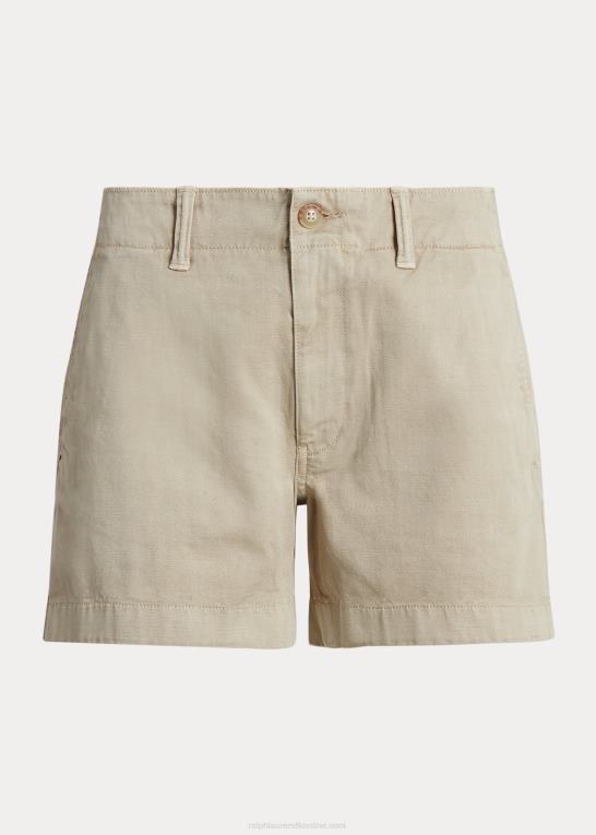 sand Kvinder Ralph Lauren kort chino Z426B2910