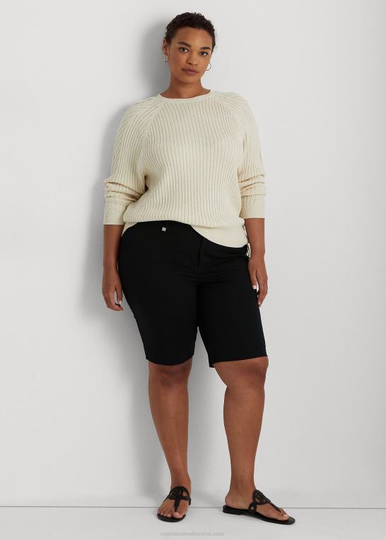 sort Kvinder Ralph Lauren bi-stretch twill kort Z426B4734