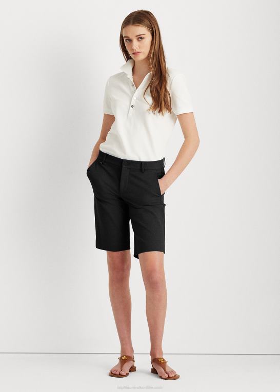 sort Kvinder Ralph Lauren stræk bomuld kort Z426B4489
