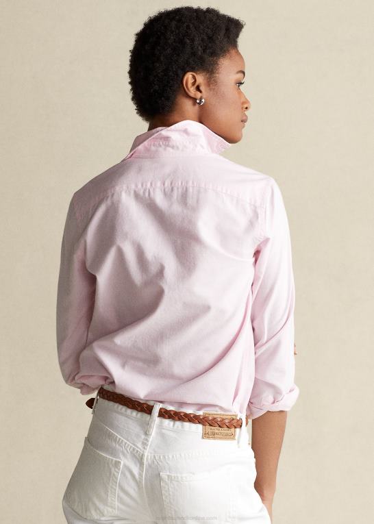 deco pink Kvinder Ralph Lauren klassisk pasform oxford skjorte Z426B3350