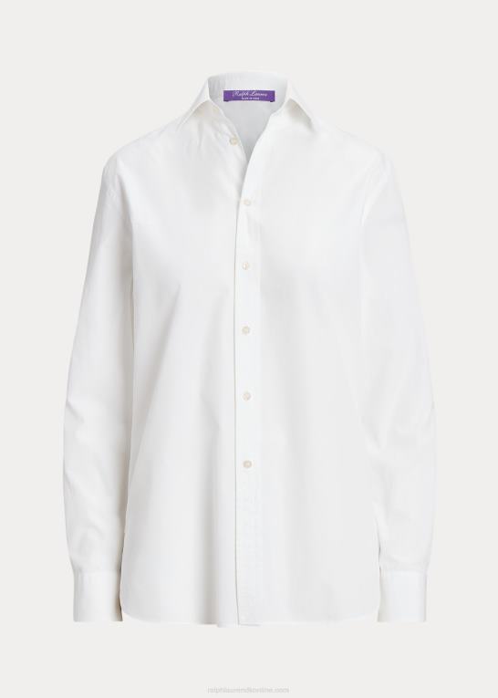 hvid Kvinder Ralph Lauren adrien kæreste skjorte Z426B9133