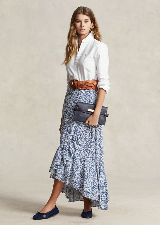 hvid Kvinder Ralph Lauren klassisk pasform oxford skjorte Z426B3147