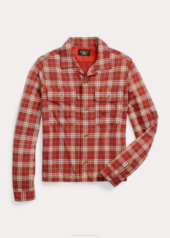 rød multi Kvinder Ralph Lauren lejrtrøje i jersey med plaidprint Z426B3649