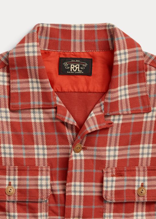 rød multi Kvinder Ralph Lauren lejrtrøje i jersey med plaidprint Z426B3649